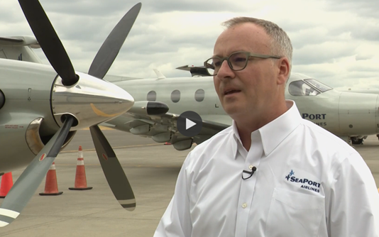 KGW: New SeaPort Airlines shuttle to fly every 45 minutes between Portland and Seattle
