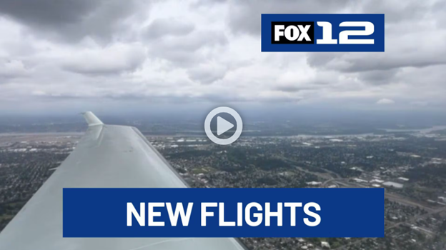 KPTV: New daily flights from Portland to Seattle will take off every 45 minutes 